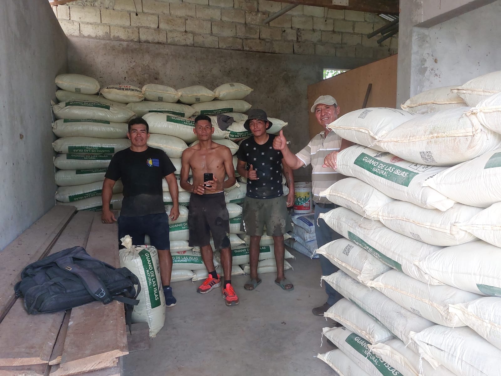 Entrega de Guano de las Islas